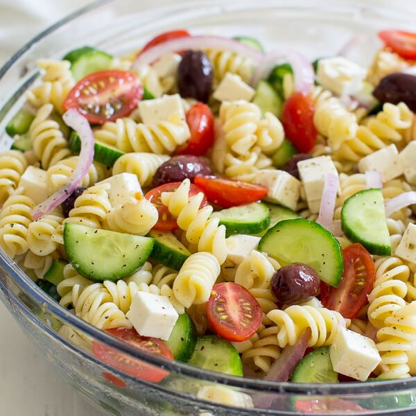 Greek Pasta Salad I