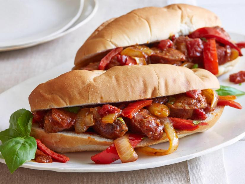 Italian sausage, peppers and onions