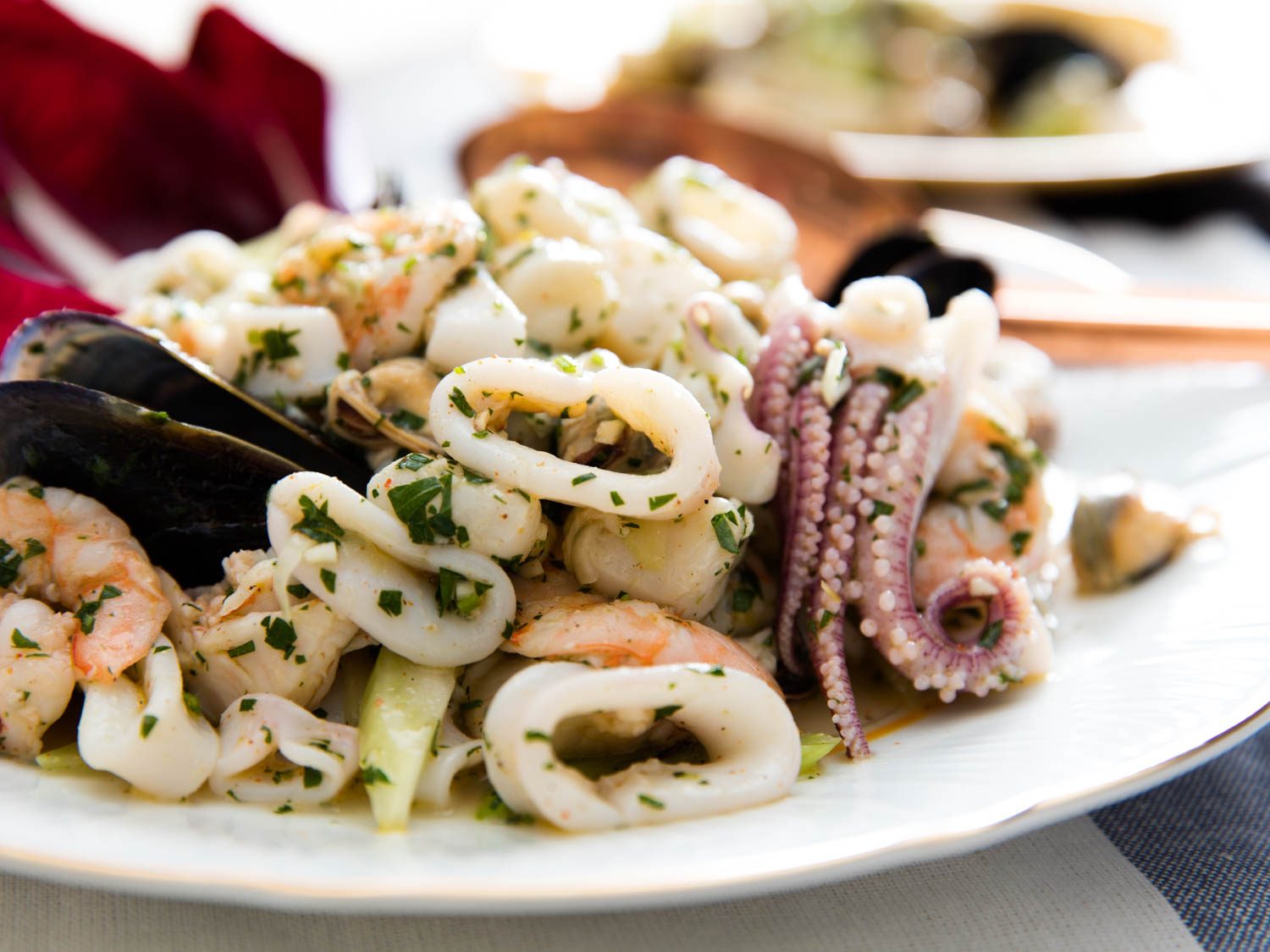 Shrimp Salad Italiano (lighter recipe)