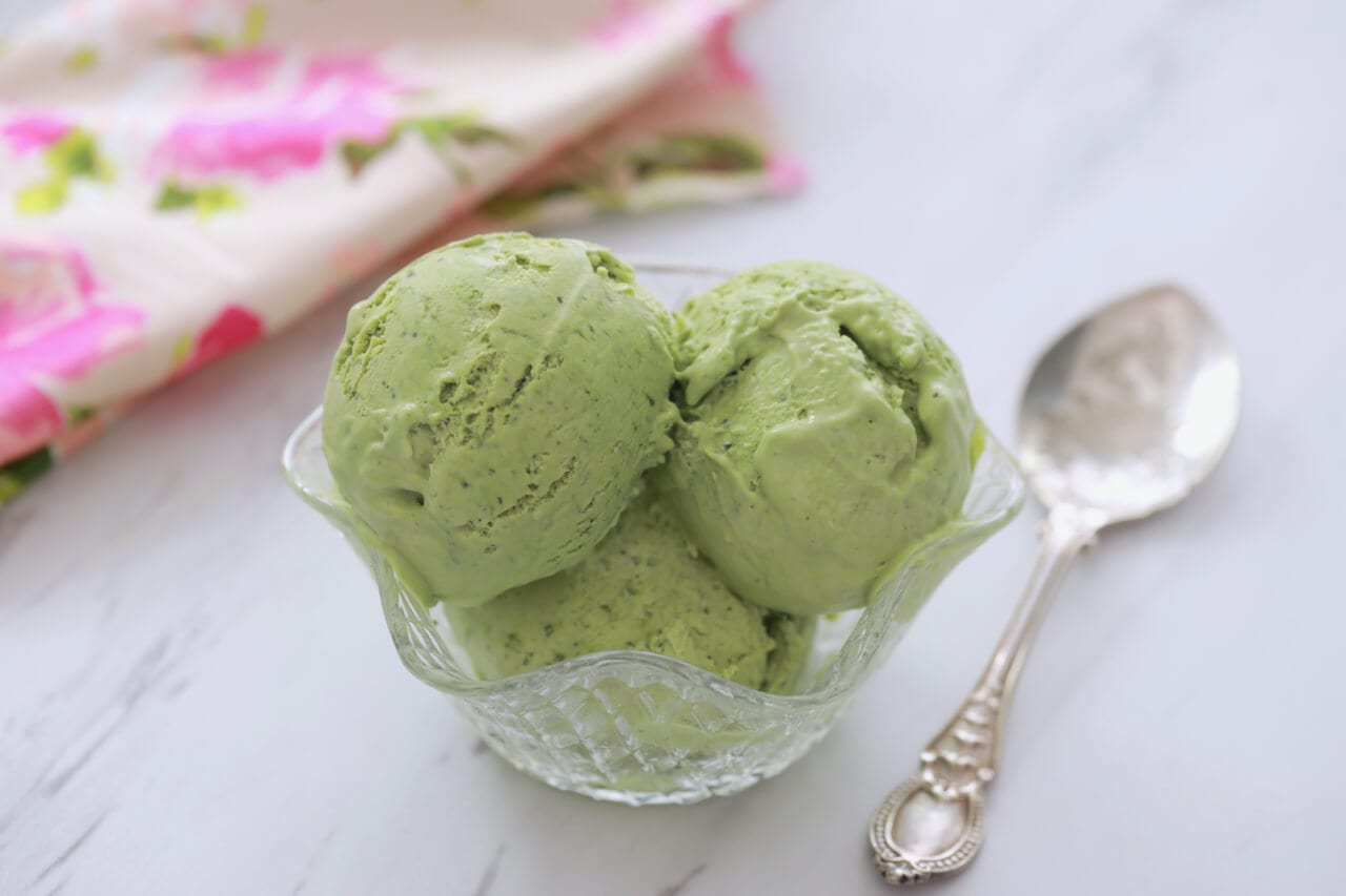 Matcha (Green Tea) Ice Cream