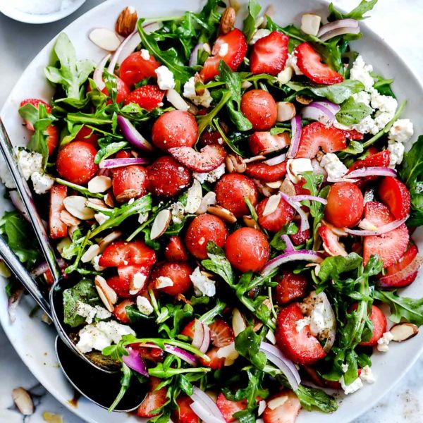 Strawberry Chicken Salad With Champagne Vinaigrette