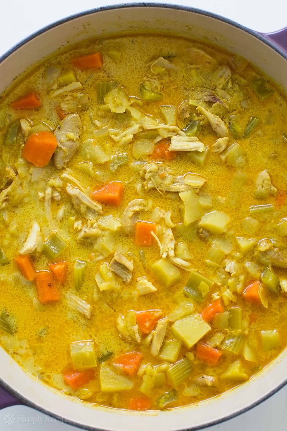 Chicken Mulligatawny Soup Recept