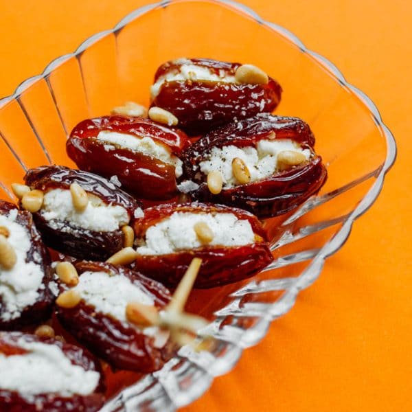 Moroccan Stuffed Dates Recipe with Almond