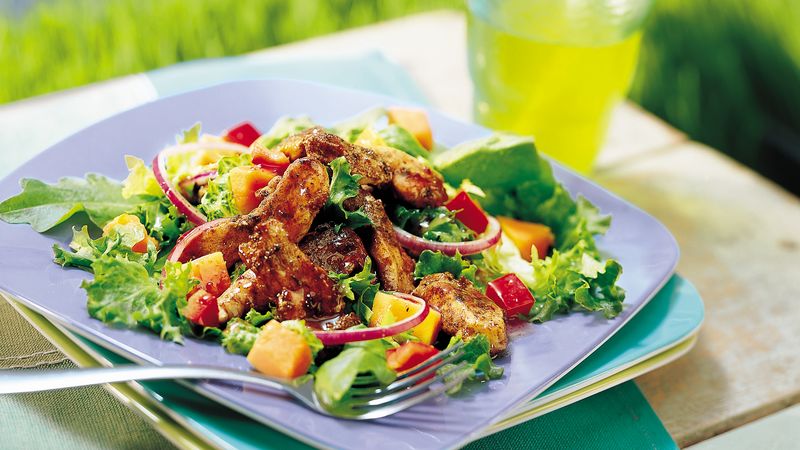 Caribbean chicken salad