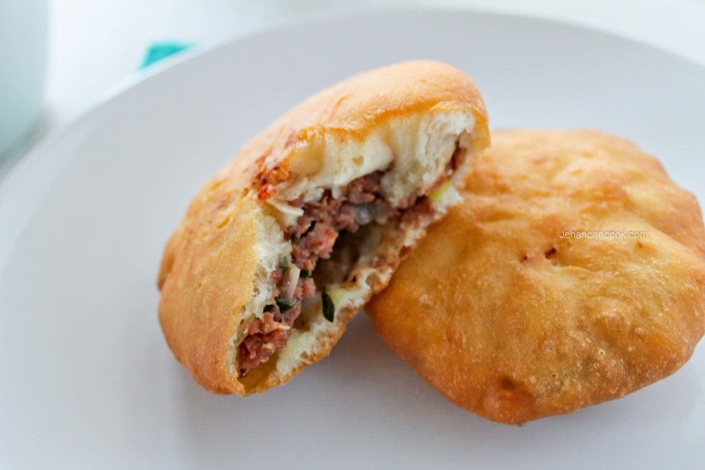 Bake filled with corned beef