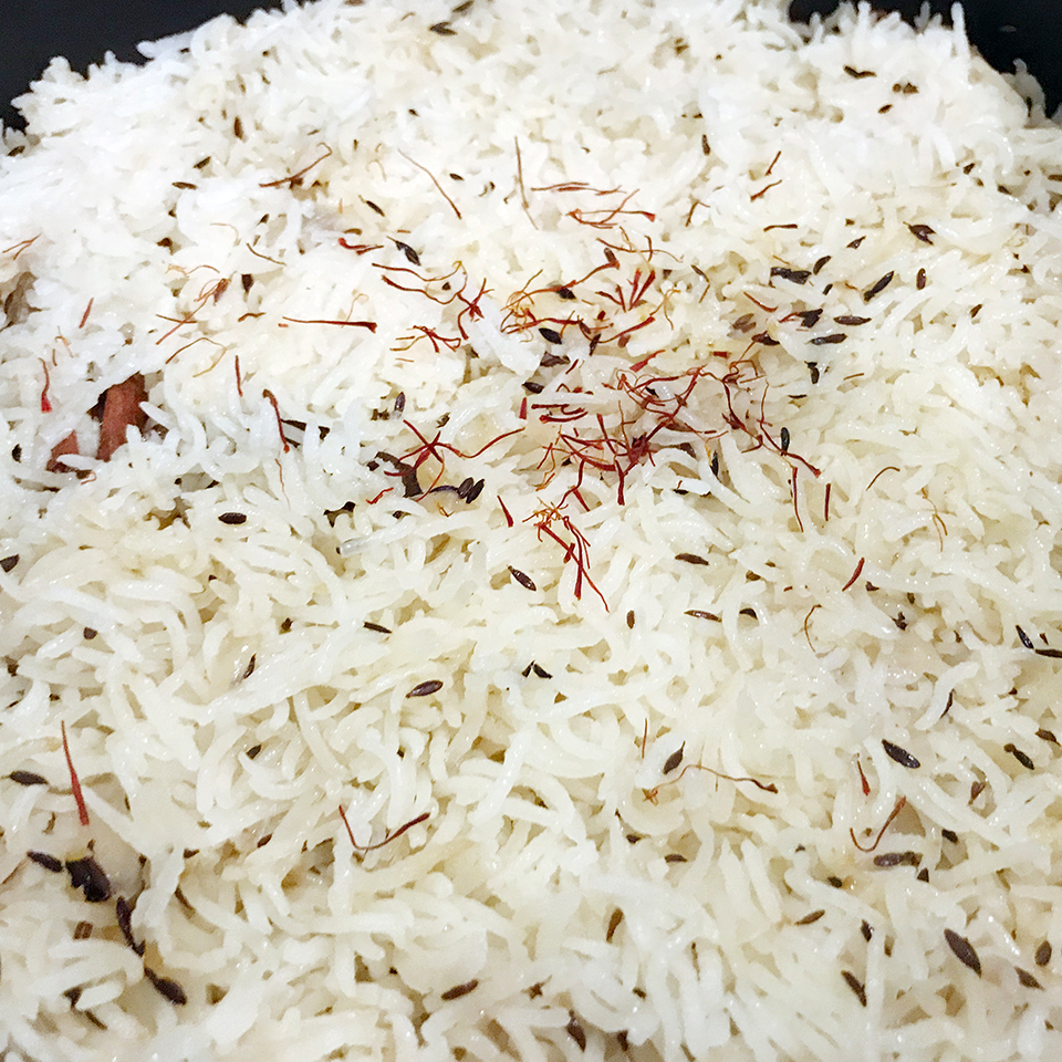 Indian style Basmati rice
