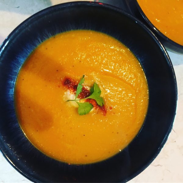 Zucchini and Carrot Clear Soup