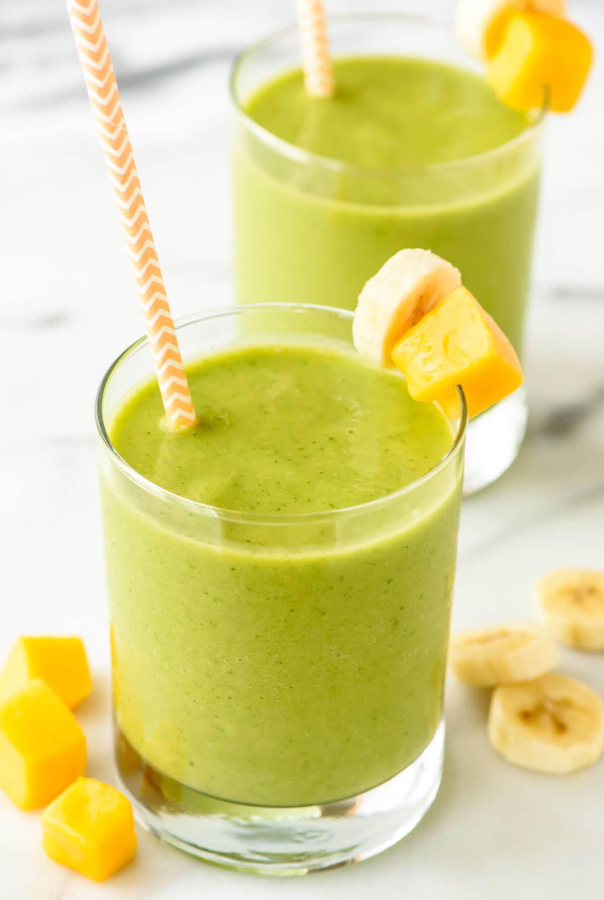 Mango Smoothie With Tropical Flavours