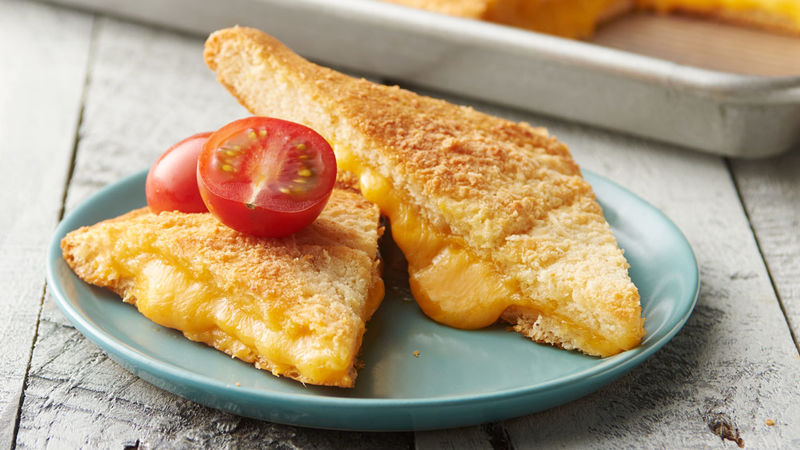 Casserole Pan Crescent Grilled Cheese