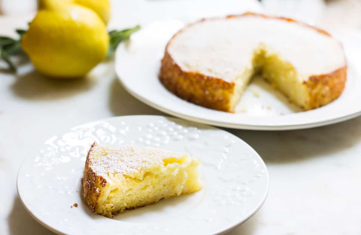 Italiensk Lemon Cream Cake