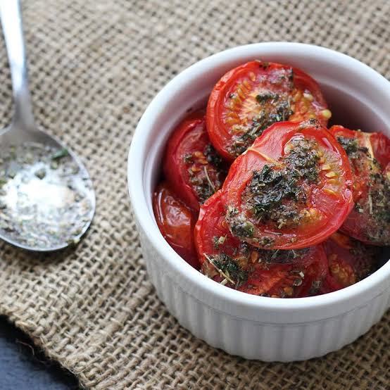 Roasted Tomato Salad